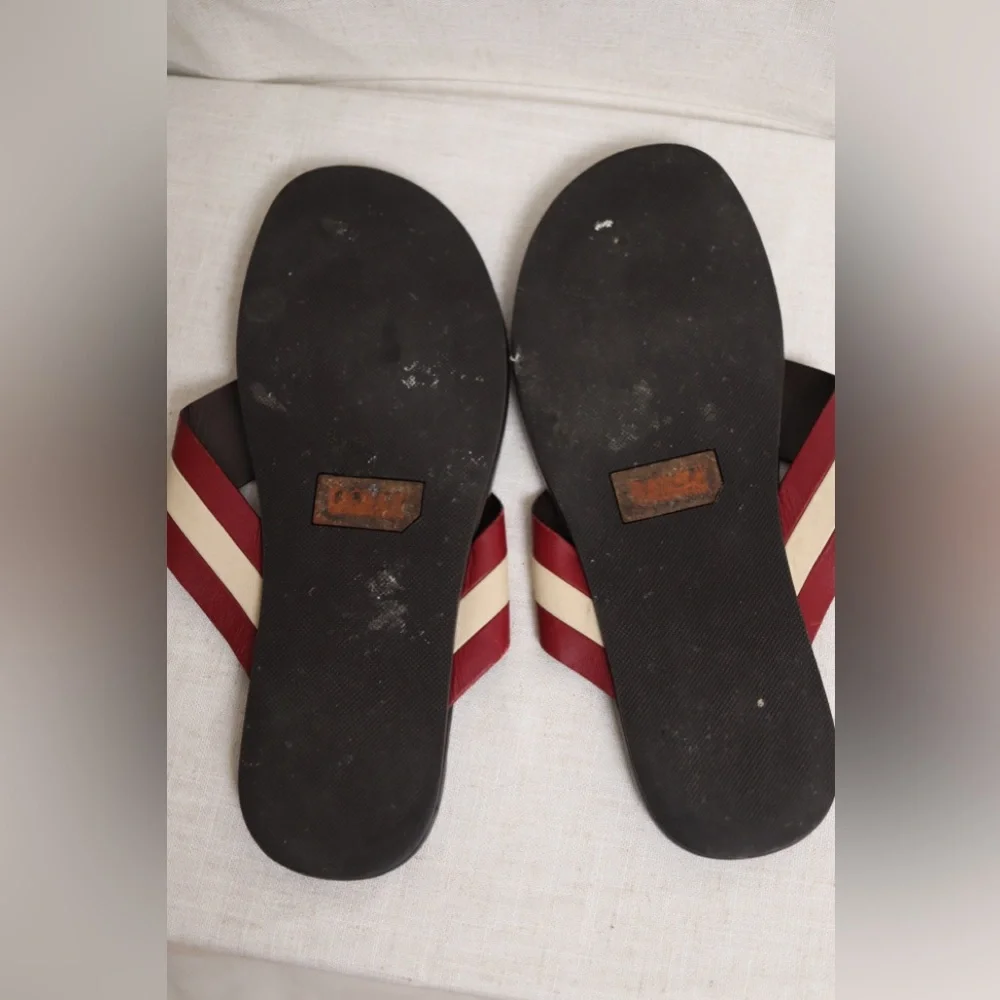 Bally Mens Flip Flop Sandals size 10 - Picture 7 of 9